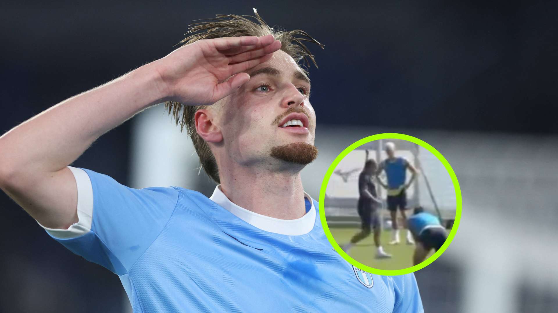 Gattuso is furious and sends Kenneth Taylor off the training pitch  