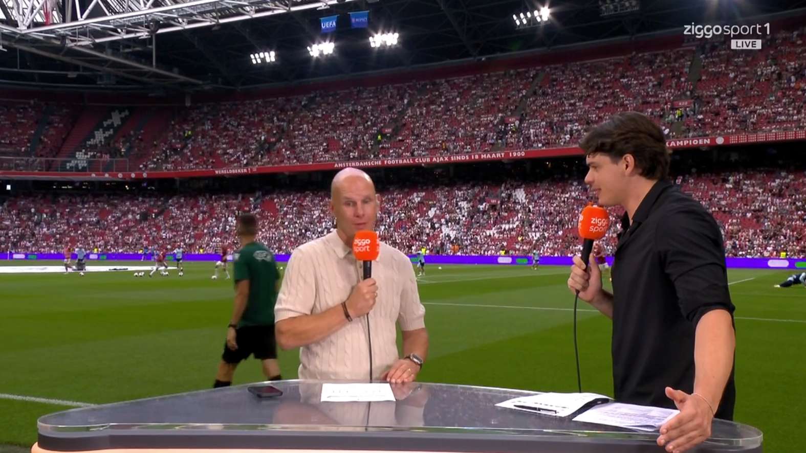 Sam van Royen is left badly shaken by Ajax signing Tolu: ‘I don’t know whether you’ve seen those photos, but…’  