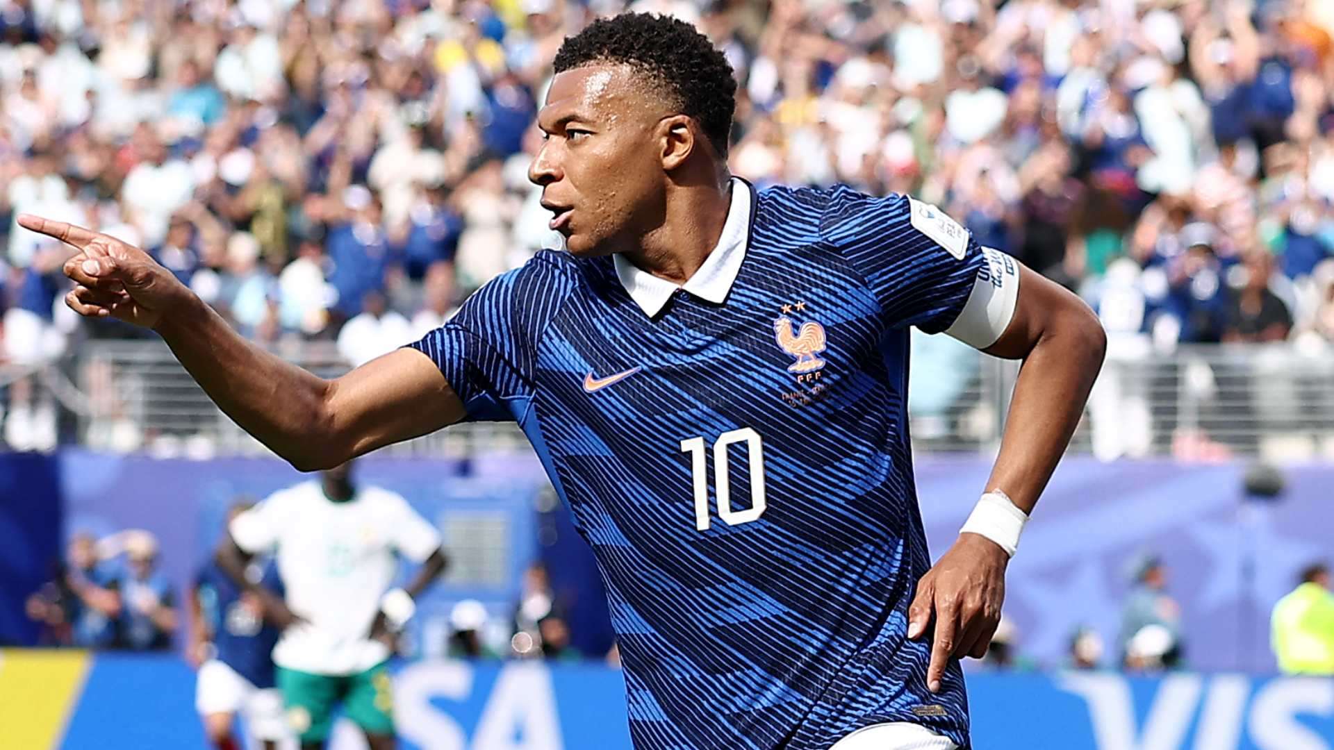 Mbappe breaks Ronaldo World Cup record after brace against Sweden  