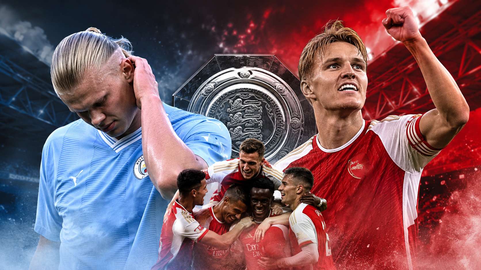 Arsenal treble exposes Haaland's struggles and gives Odegaard an exceptional night  