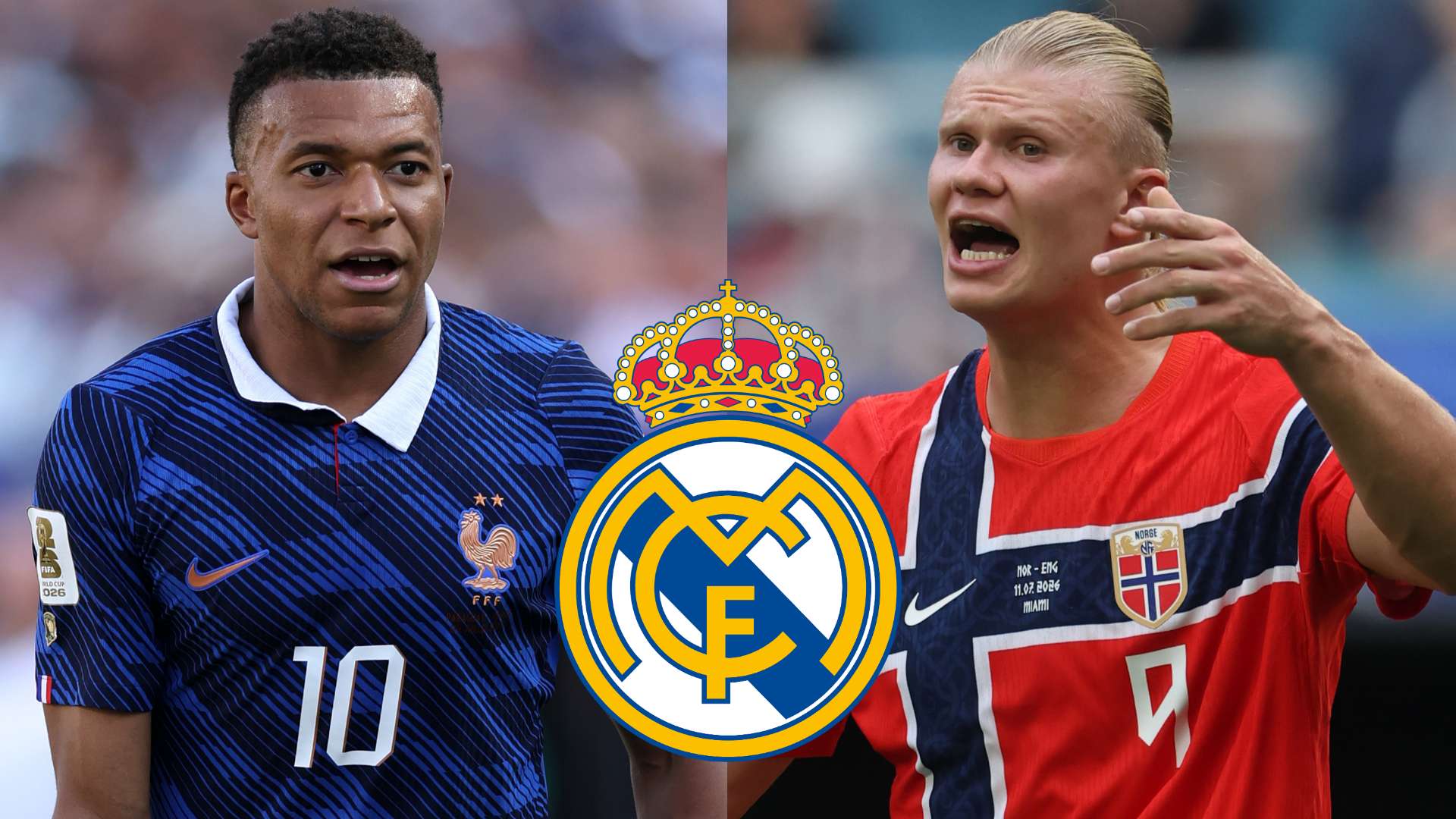 ‘One or other’ - Haaland & Mbappe ‘Galactico’ pairing ruled out  
