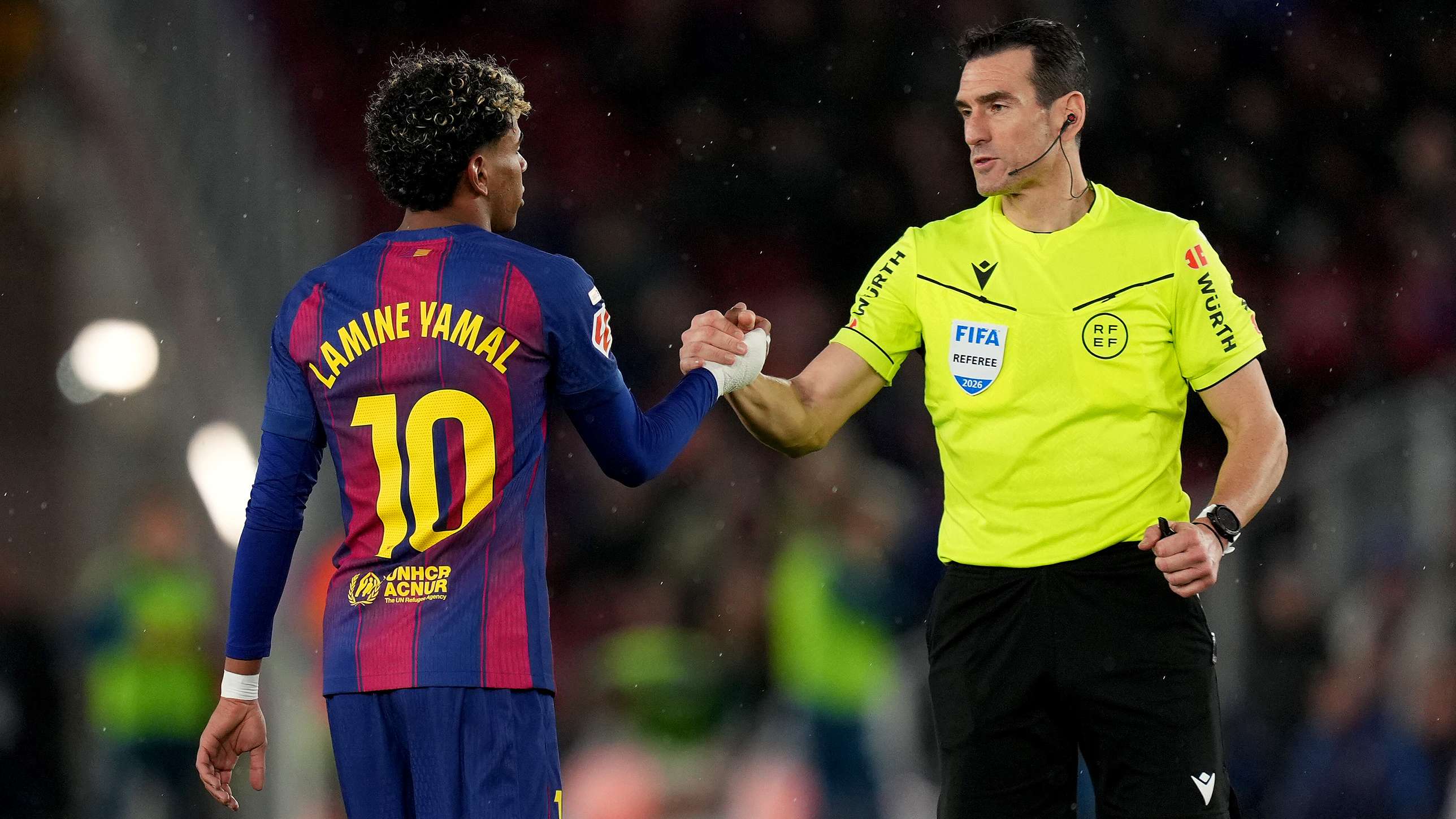 Real Madrid previously filed a complaint against him: referee for Madrid v Malaga revealed  