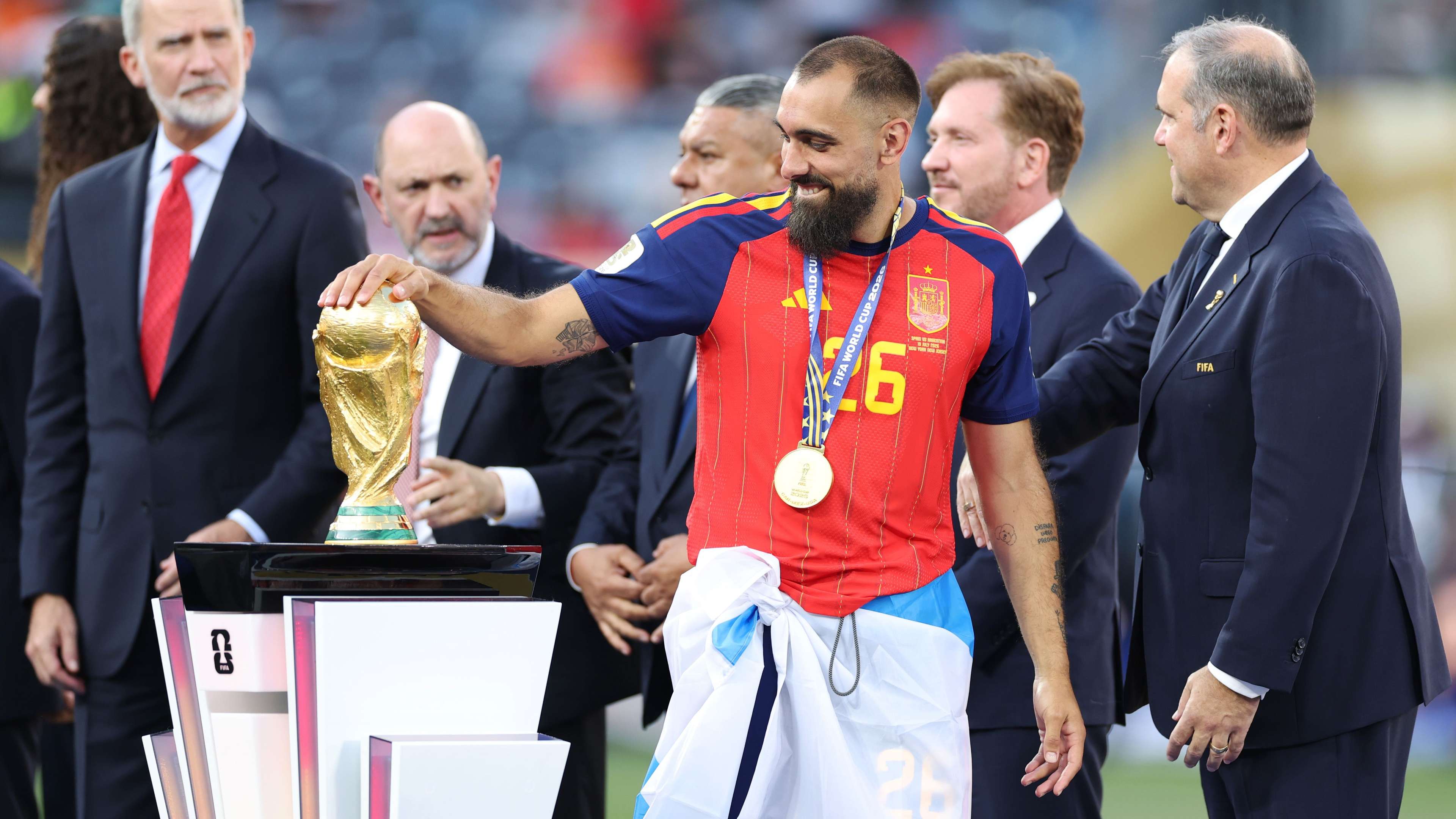 Iglesias relives Spain's emotional World Cup glory  