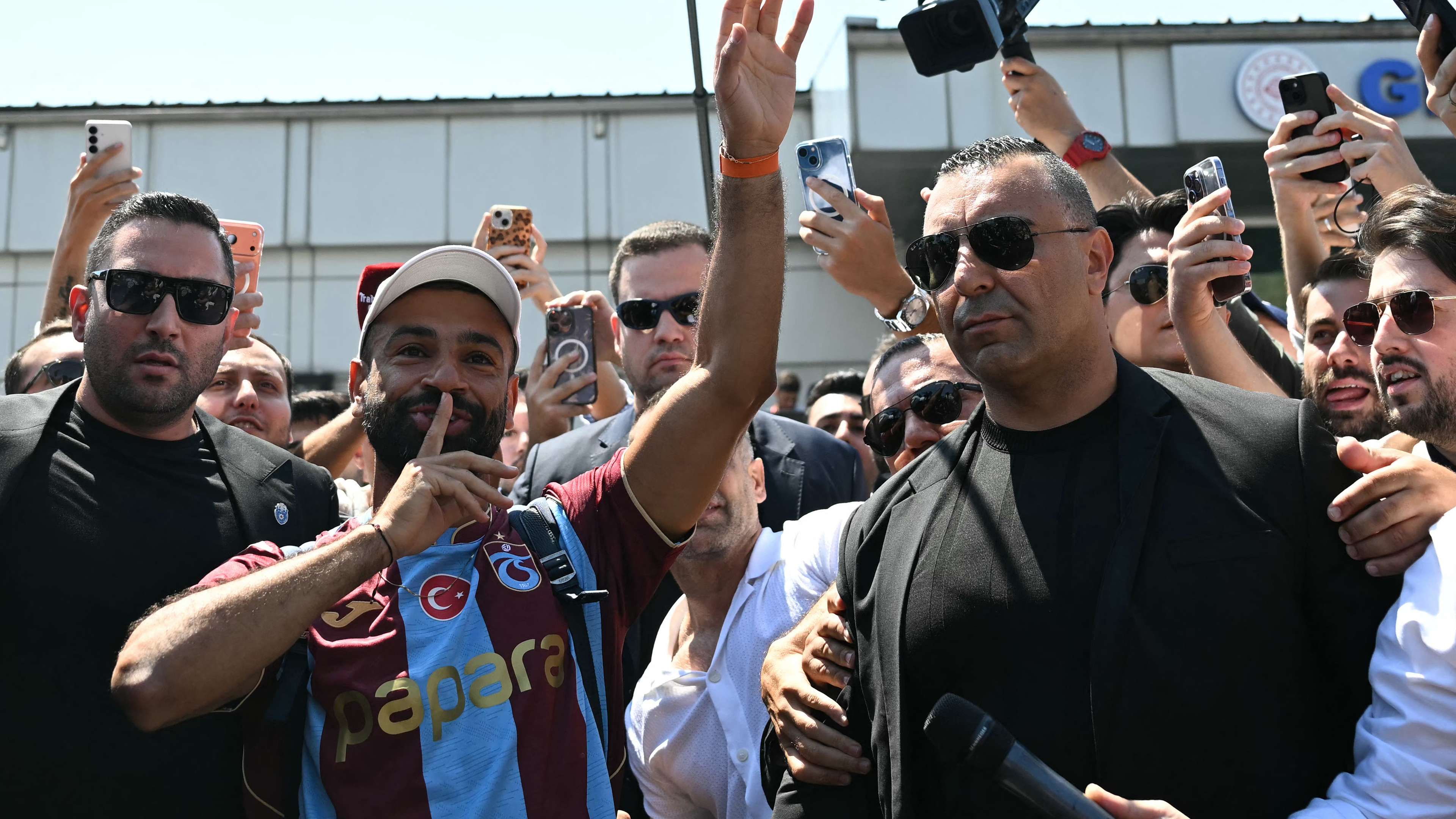 Not 61: Salah's shirt number with Trabzonspor revealed  