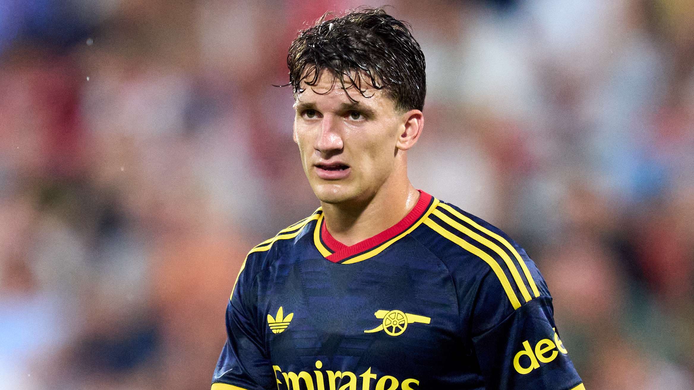 Bring on Vini! Arsenal new winger Tzolis issues defiant message amid transfer links  