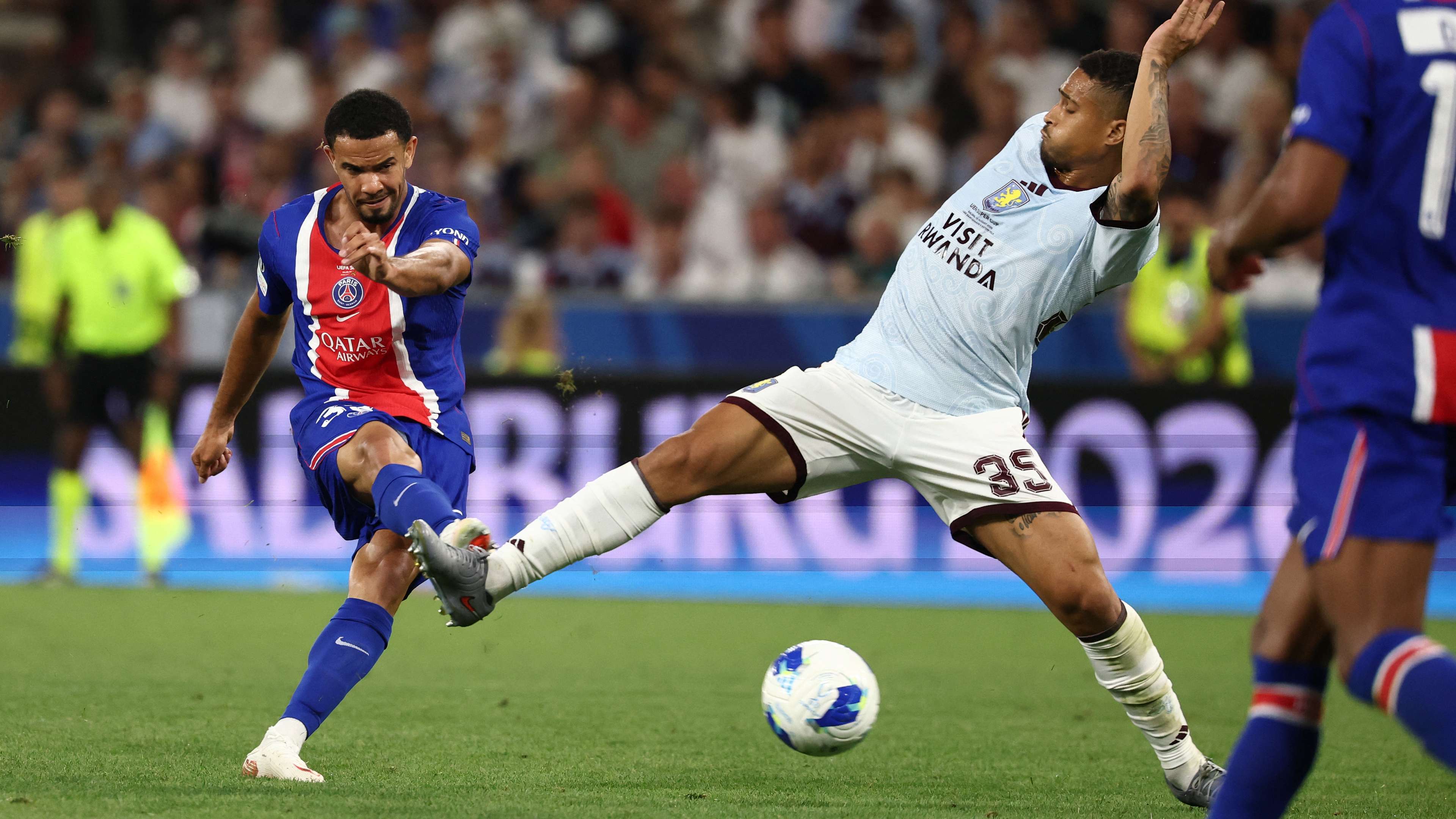 'Never satisfied' - Zaire-Emery sends warning to rivals after PSG sink Aston Villa  