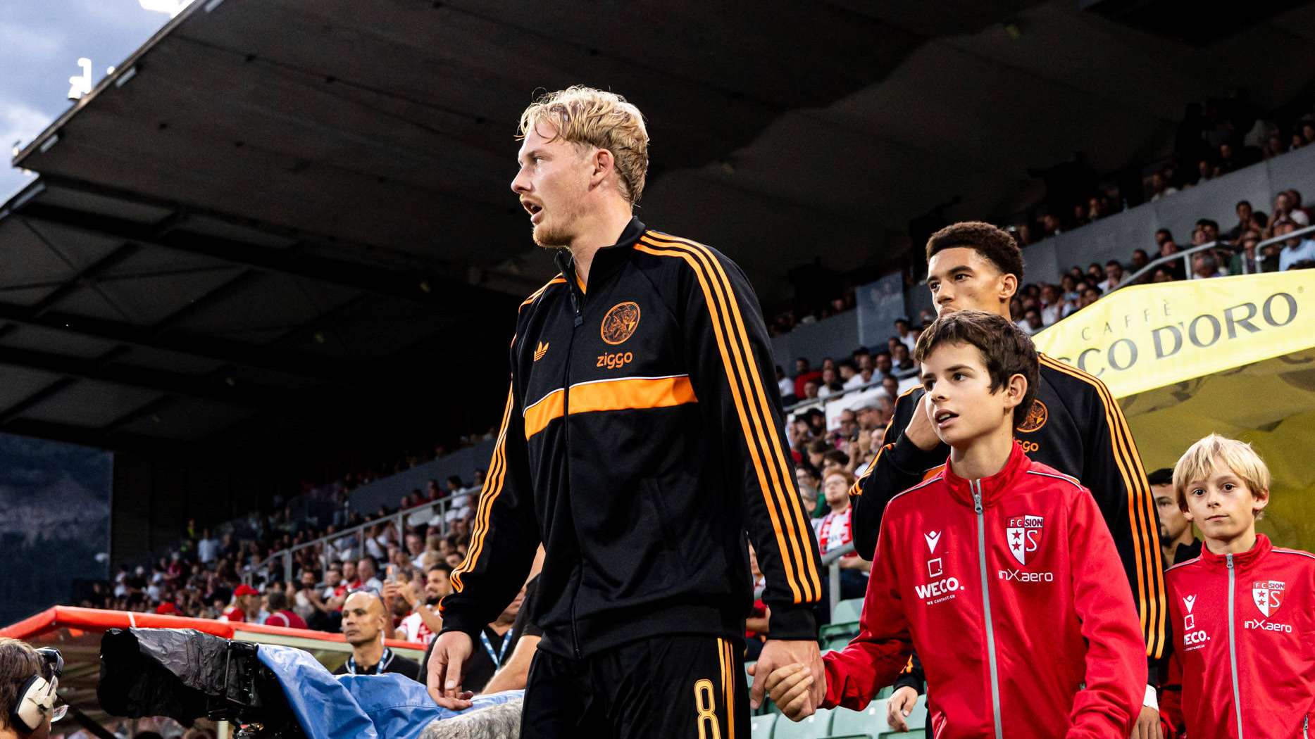 Watch the Ajax v FC Sion match live here for free  