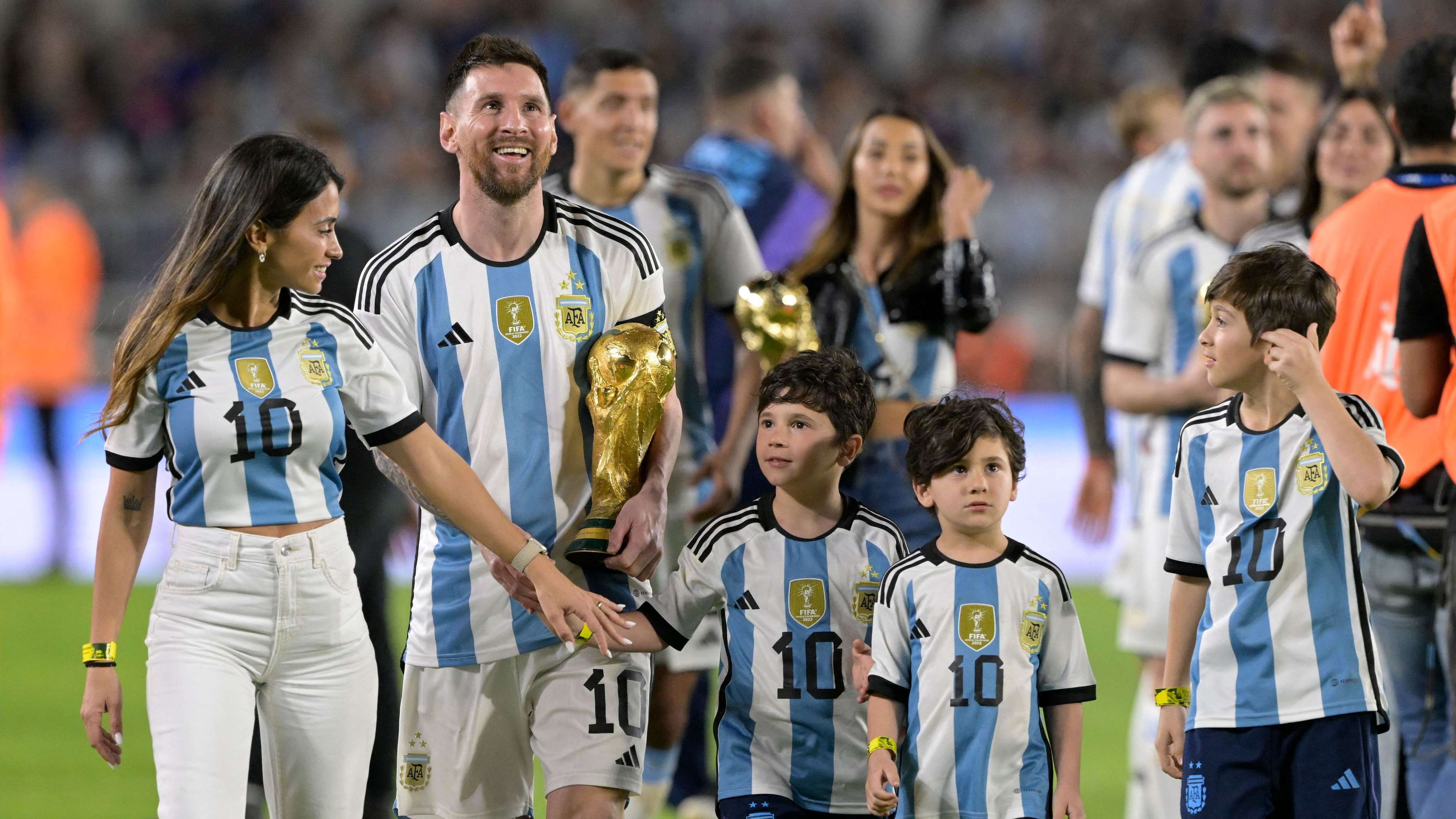 'You deserved this story' - Roccuzzo pays tribute to Messi retirement  