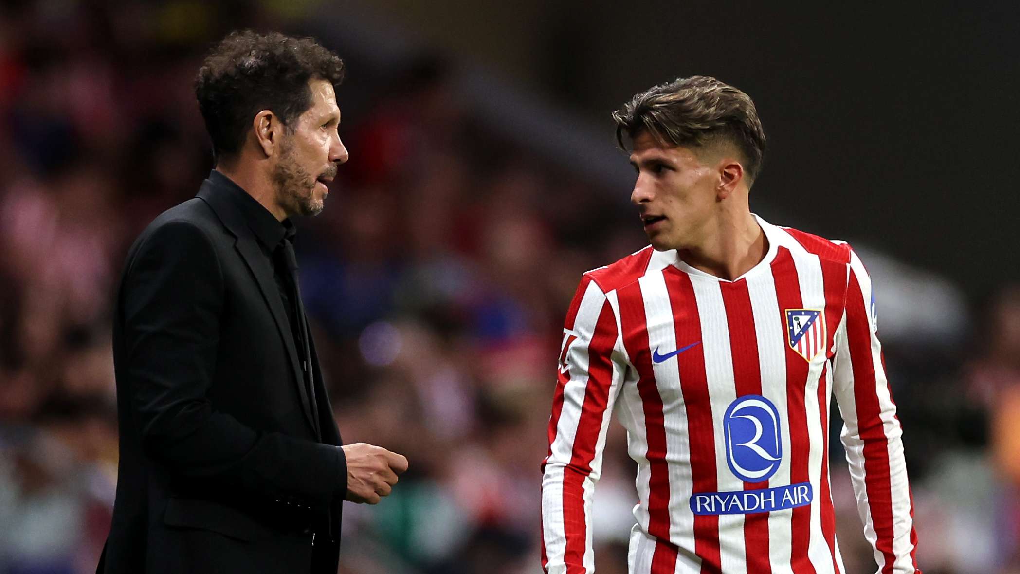 Simeone defends son Giuliano as Atletico look to stop rot at Sociedad  