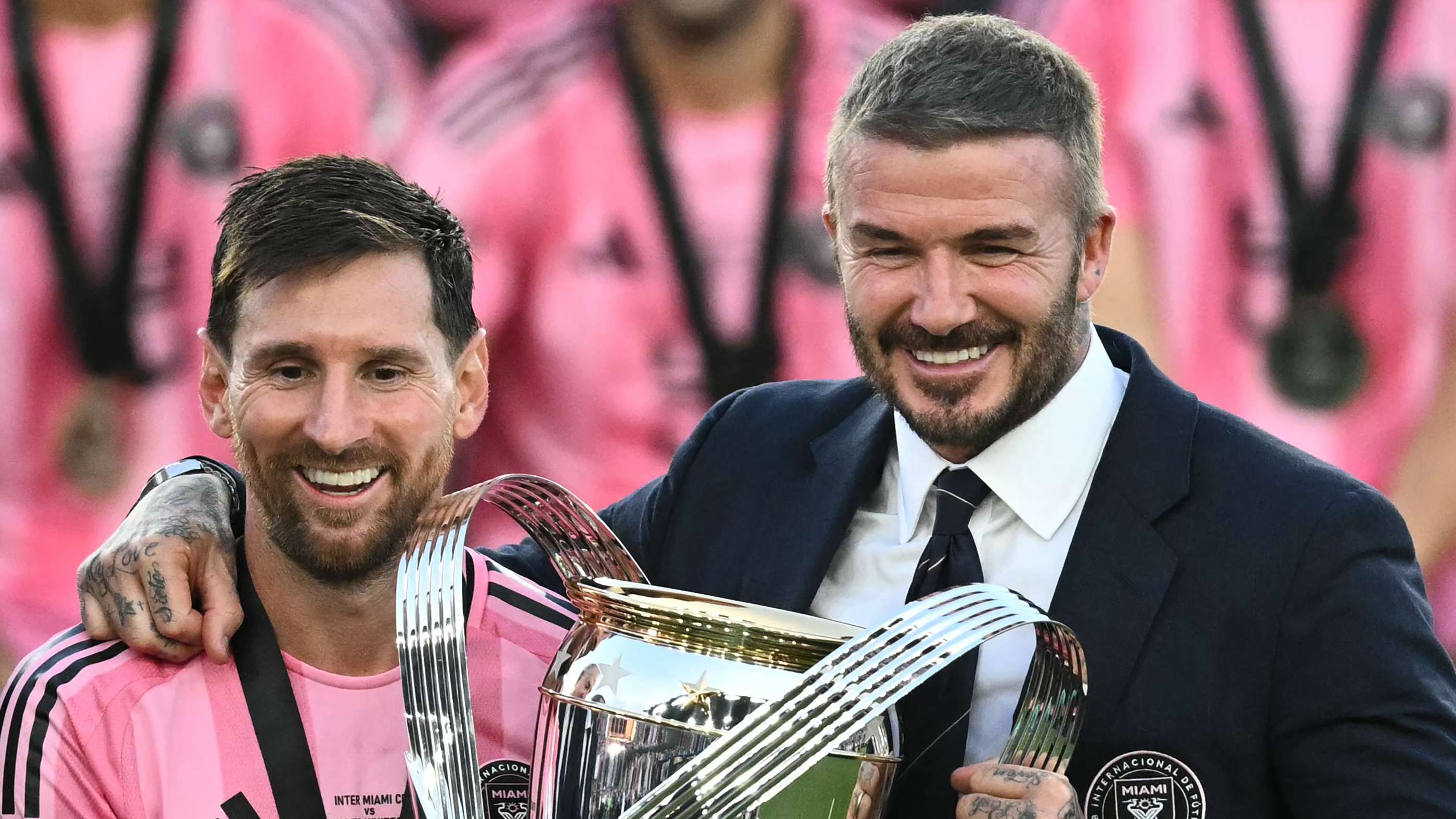 Beckham backs Messi for NINTH Ballon d’Or as Miami superstar hits historic landmark  
