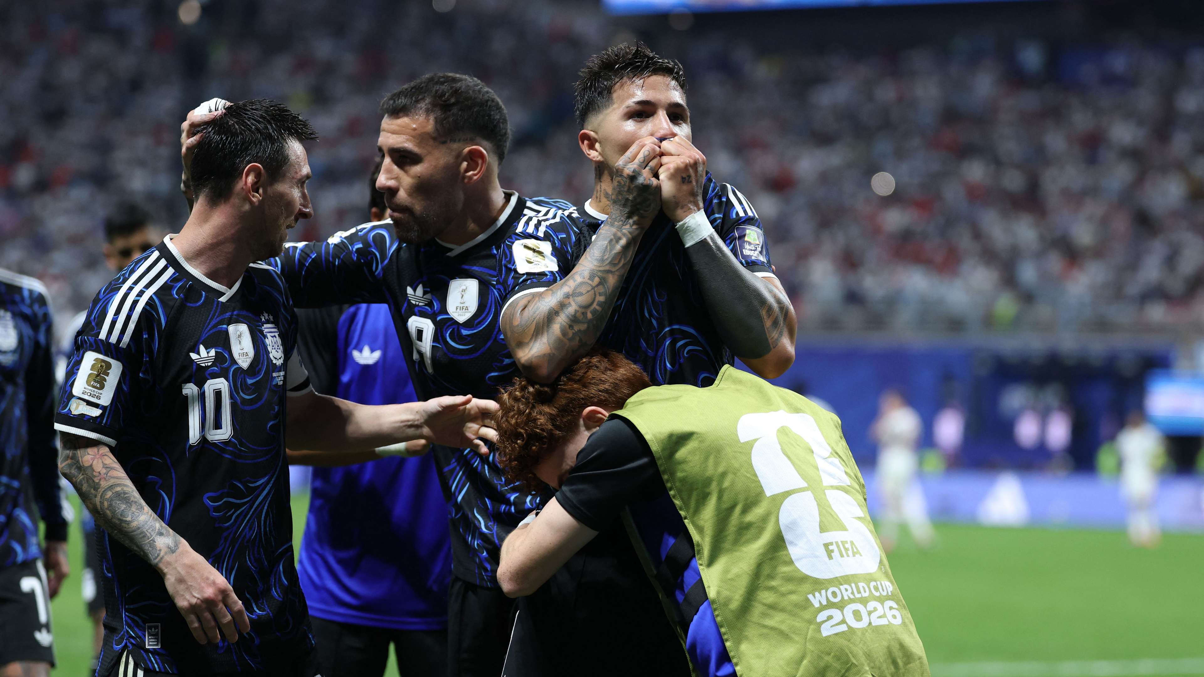 Enzo Fernández bids farewell to Messi: I have fulfilled this ridiculous dream thanks to you  
