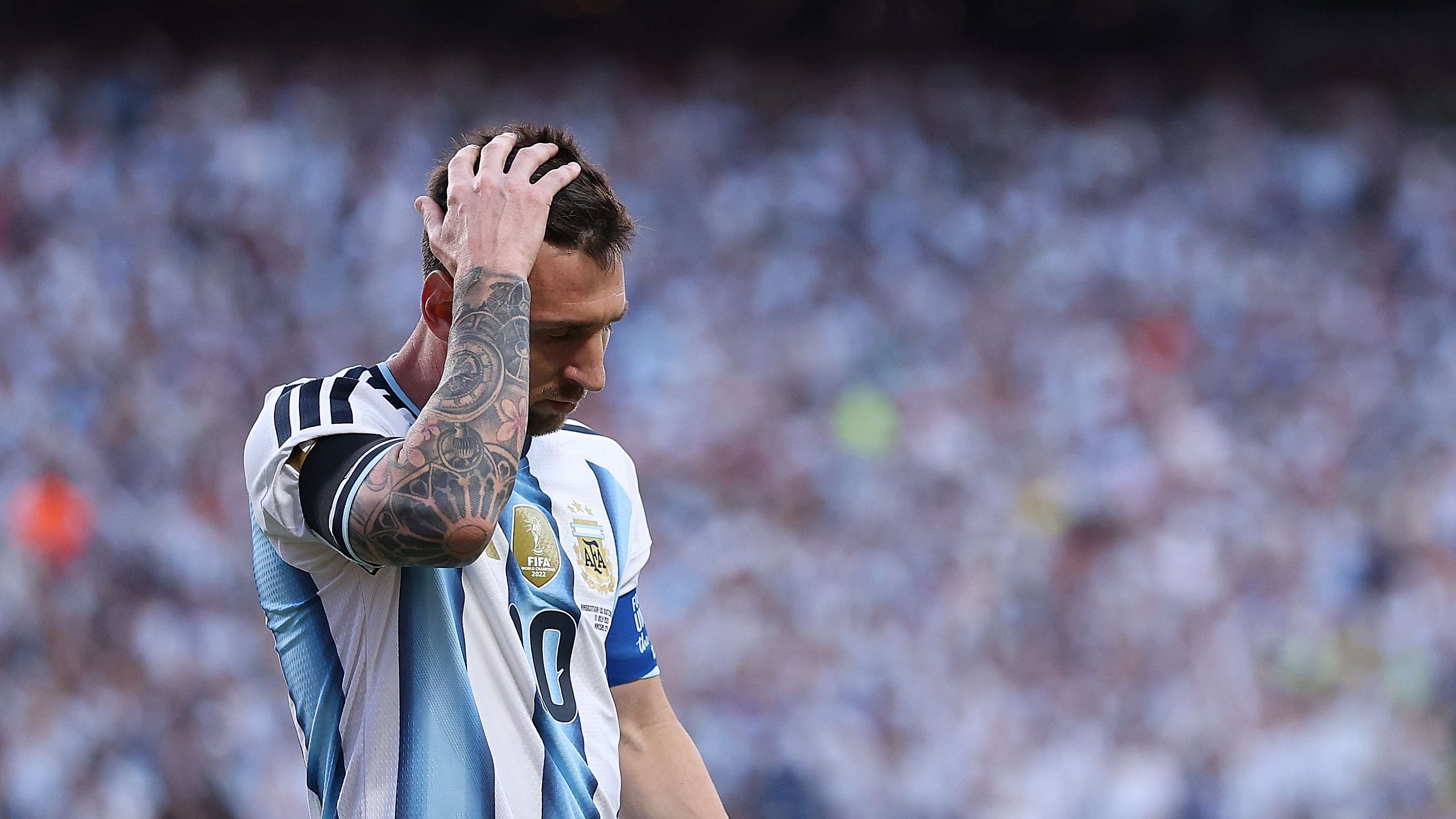 The impossible man: Argentina's president bids farewell to Messi  