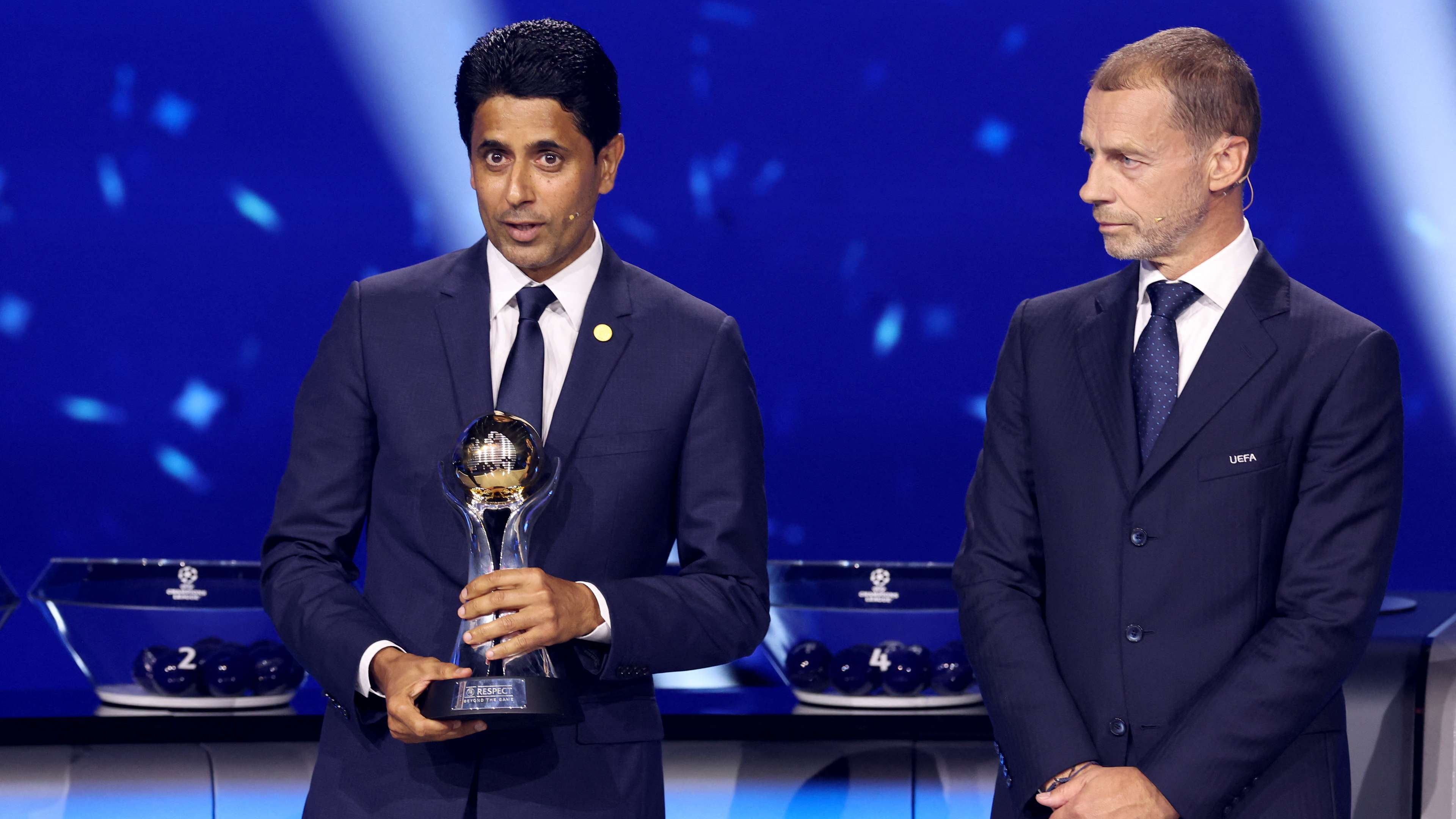 Describing what is happening as saddening: Al-Khelaifi thanks Laporta and Perez and makes a request to Ceferin  