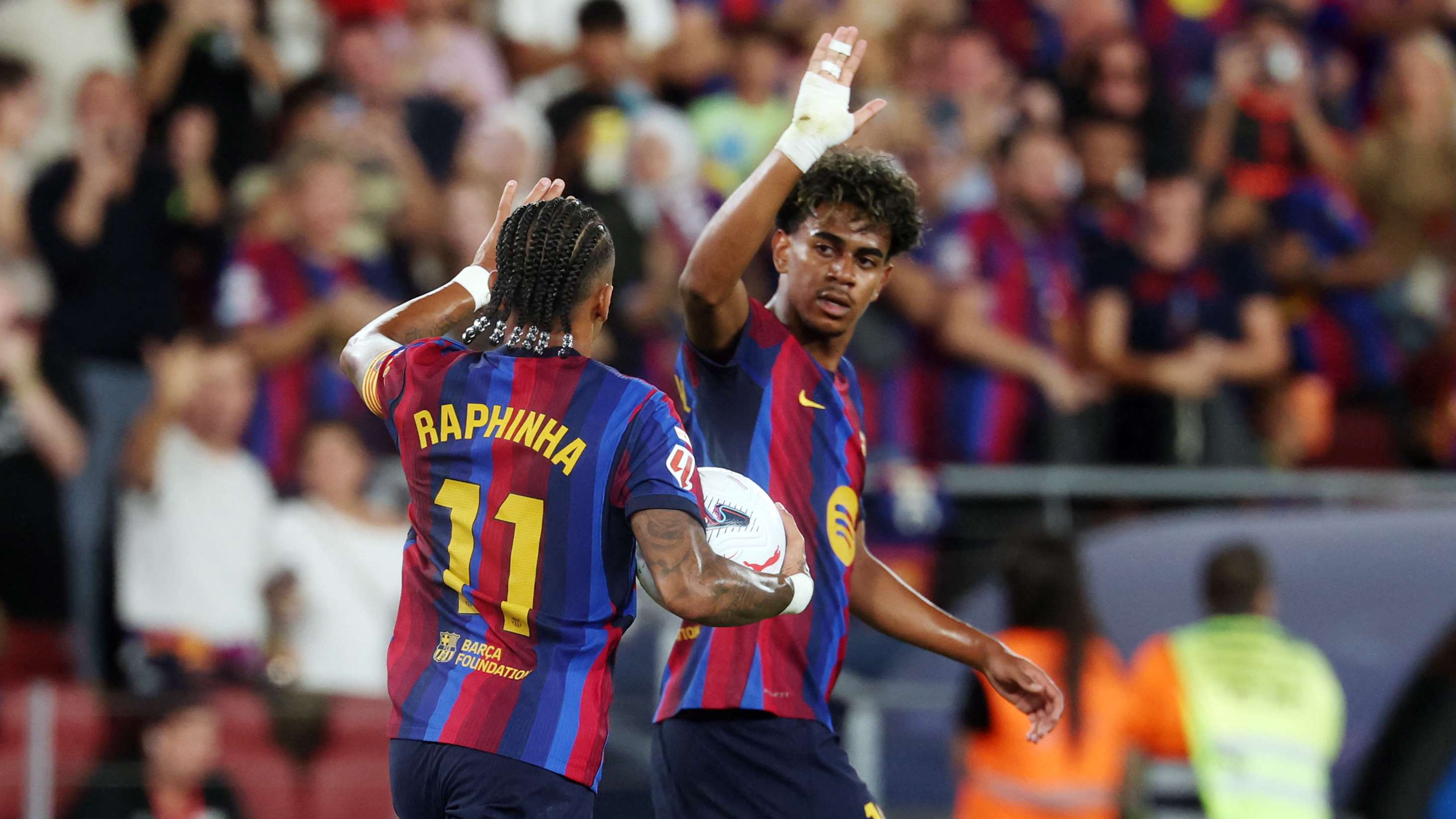 Barcelona confirm new five-man captaincy hierarchy as Yamal included  