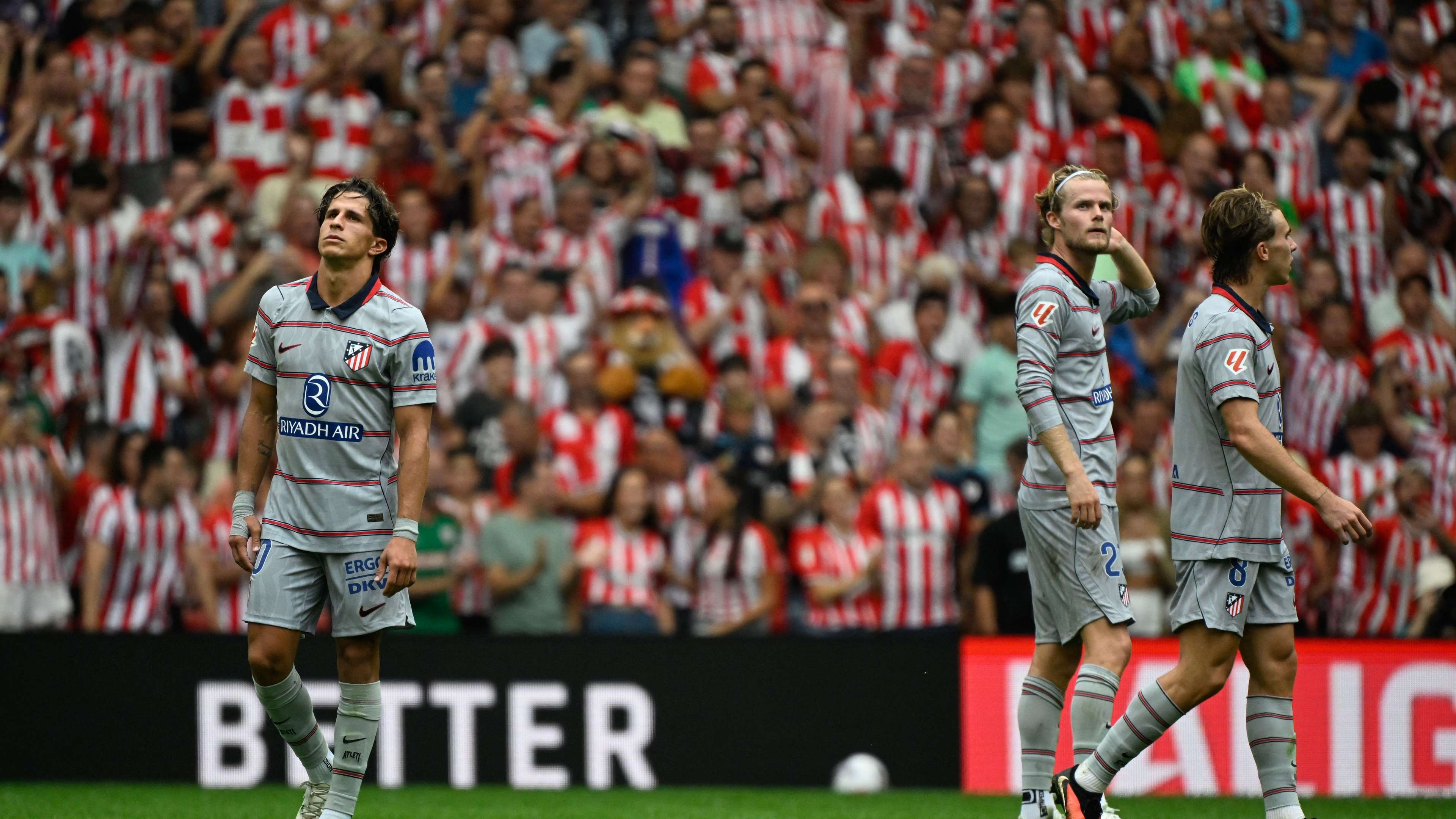 Álvarez a witness to the humiliation: Bilbao tear Atlético apart in a resounding defeat  