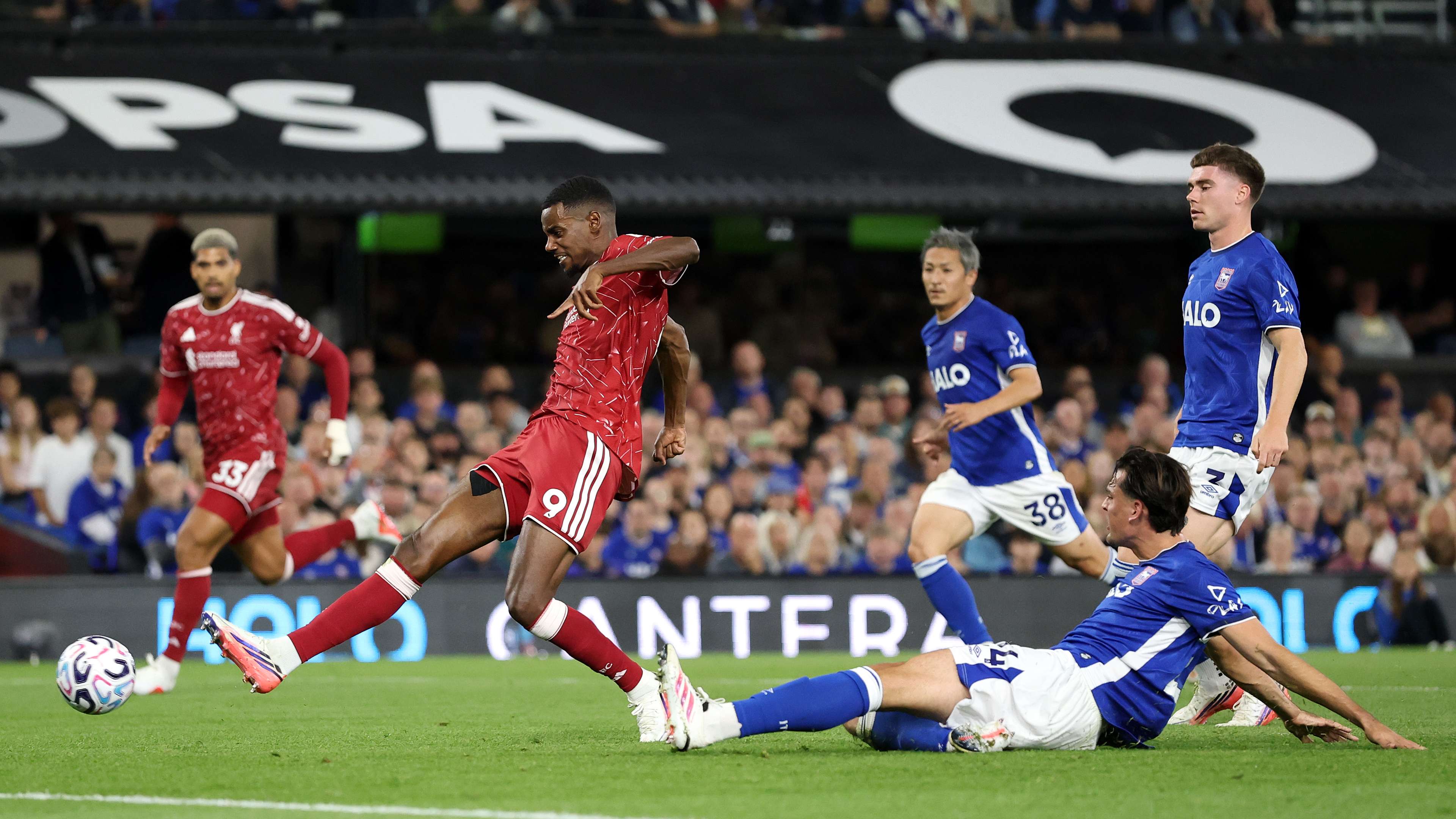 On video: the Jakpo and Isak symphony hands Liverpool their first Premier League win  