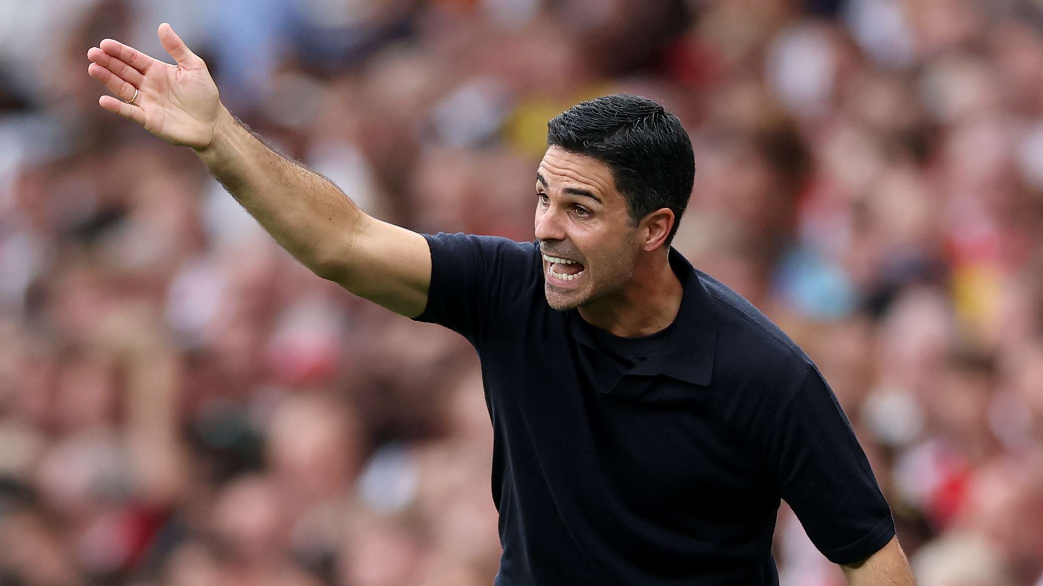 Arteta 'raging' at Arsenal trio in Napoli win  