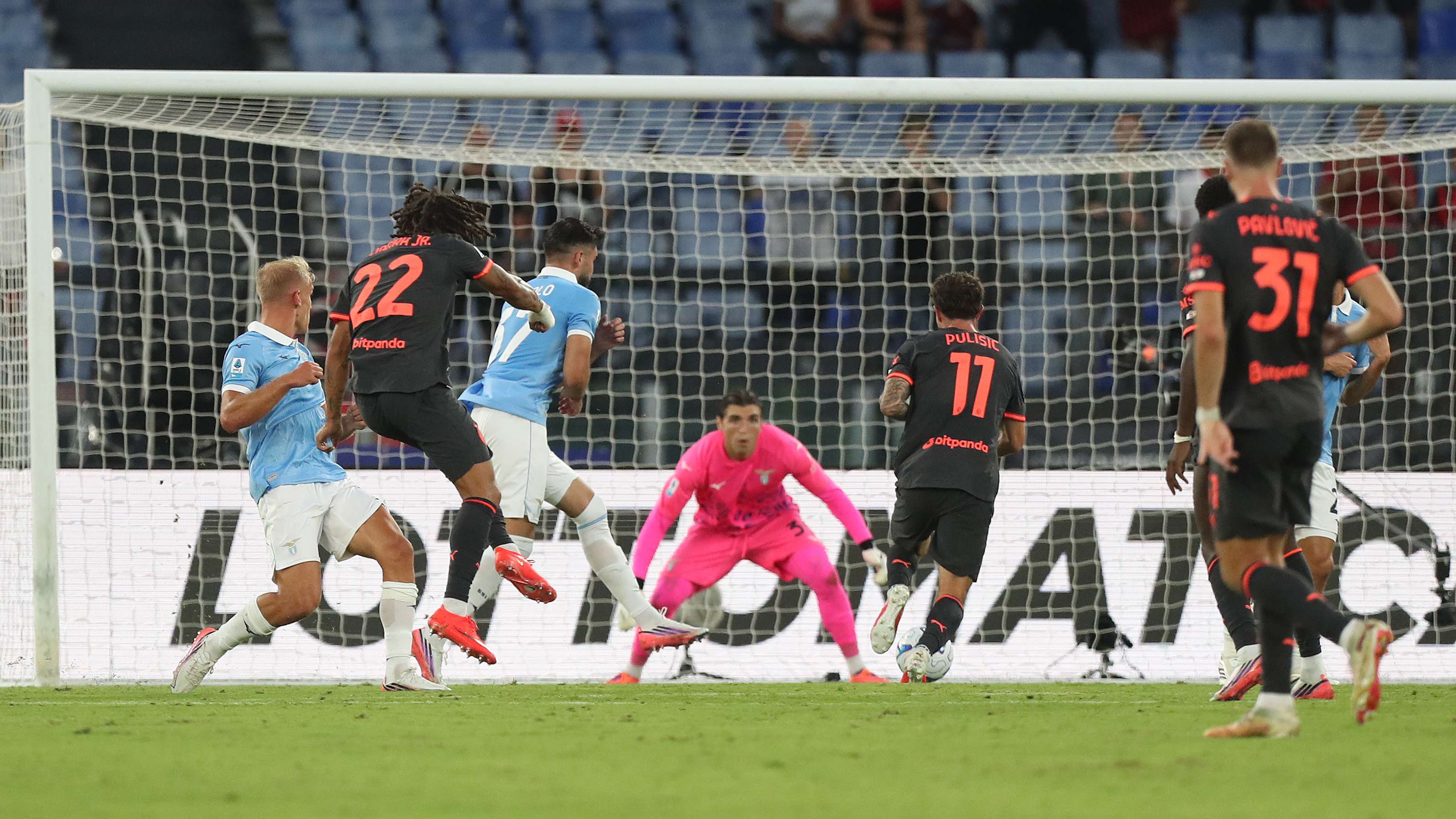 In two minutes: Moreira rescues Milan from the jaws of Lazio  