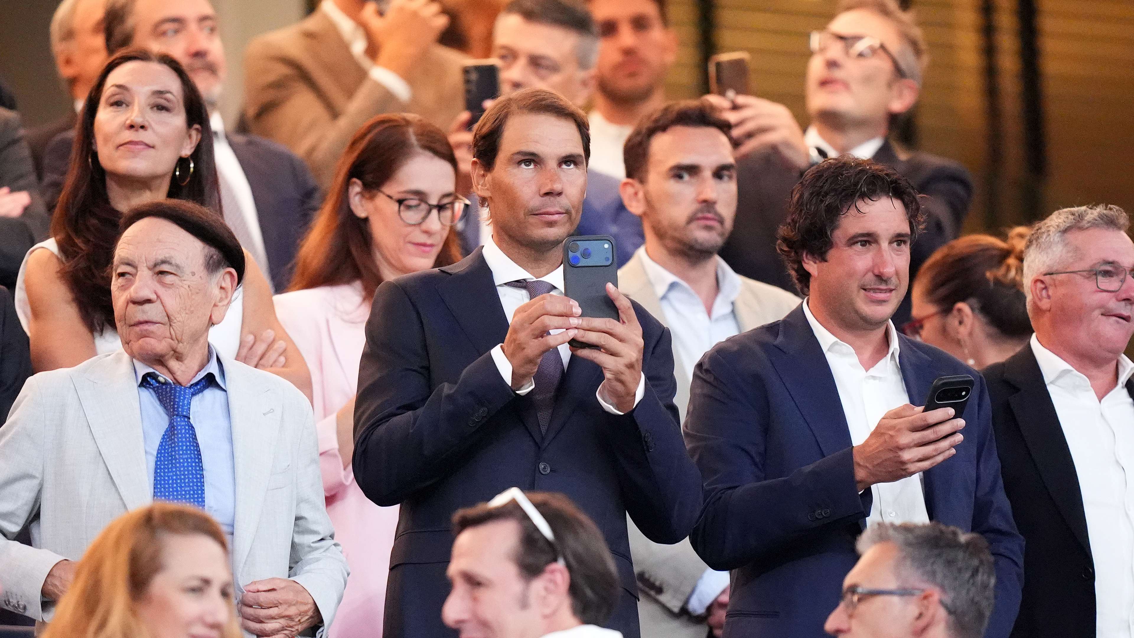 The Bernabéu opens its doors to the stars: Nadal at the heart of an exceptional scene  