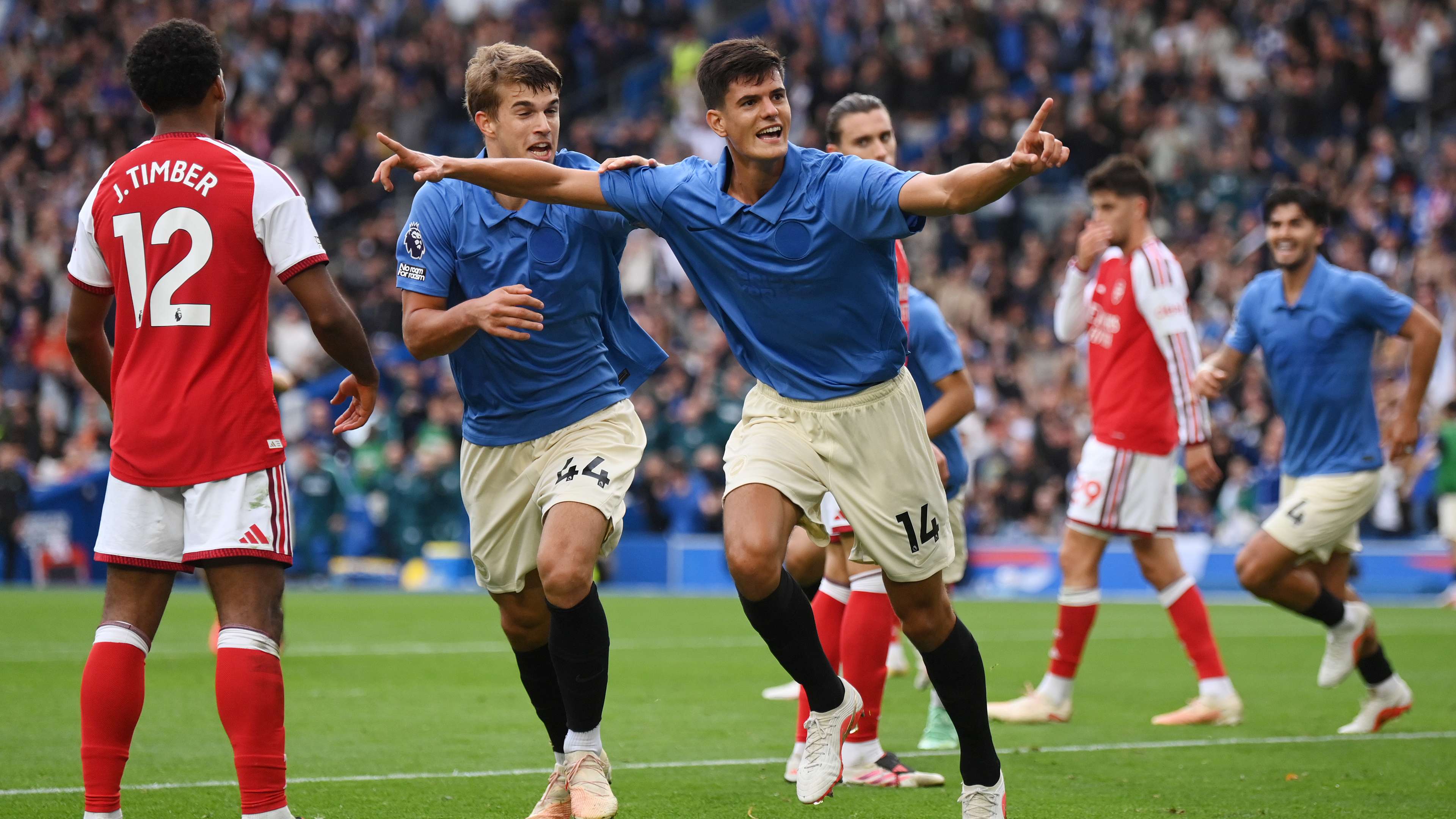 “Shocking performance!” Arsenal collapse against Groß and Co  
