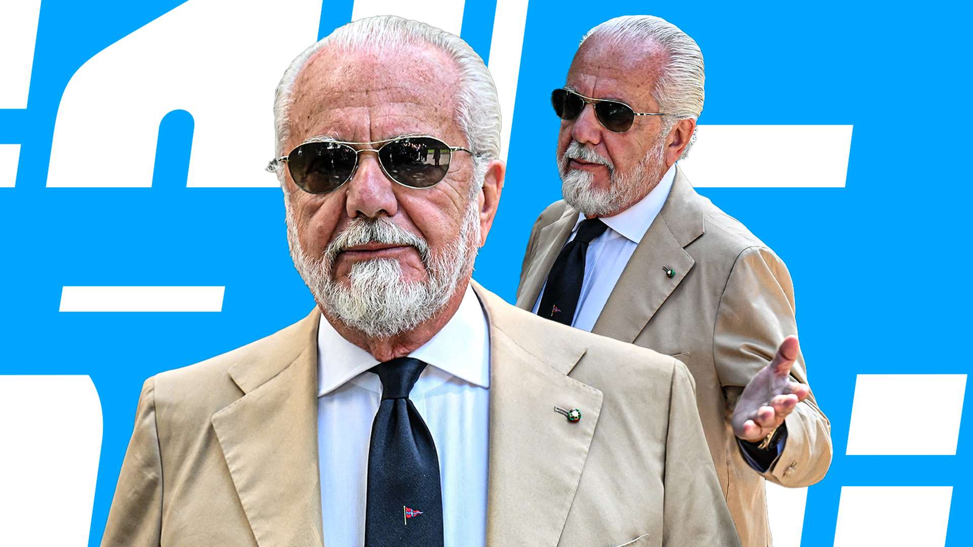 De Laurentiis: “Don’t make me talk about Spalletti. I’d like a team made up only of young players”  