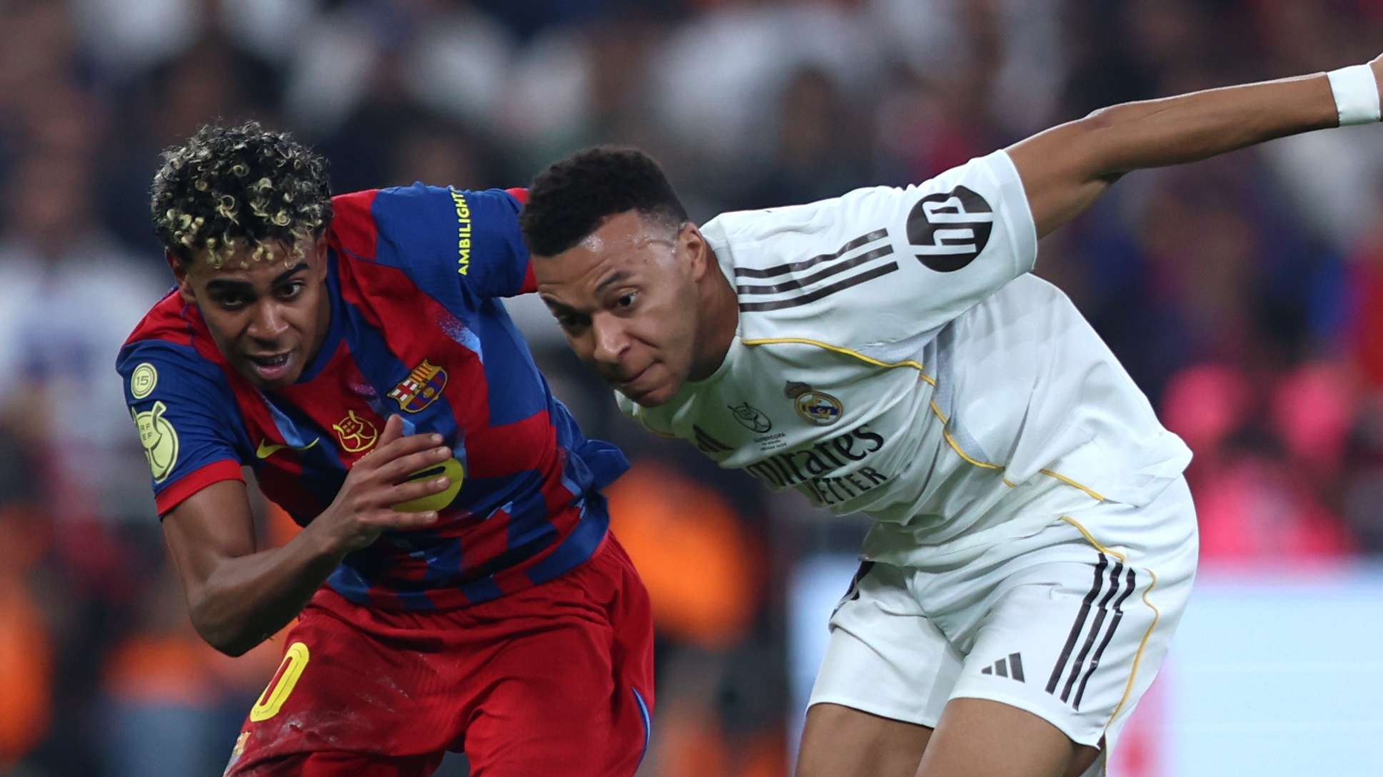 No place to hide in El Clasico: 40 cameras tracking Yamal and Mbappe 24 hours before the Ballon d'Or ceremony  