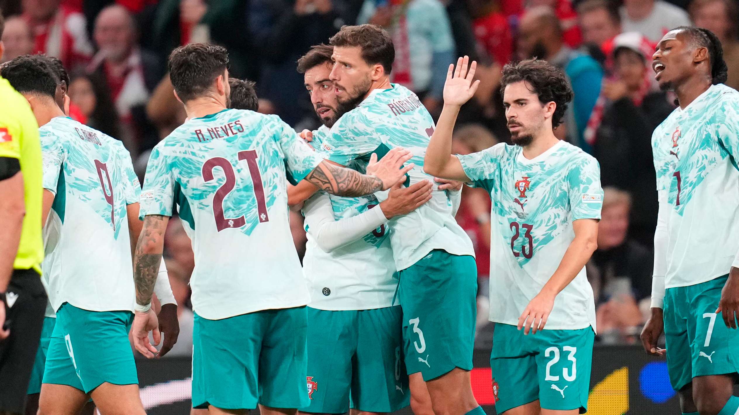 Portugal player ratings vs Denmark: Bruno Fernandes pulls the strings  