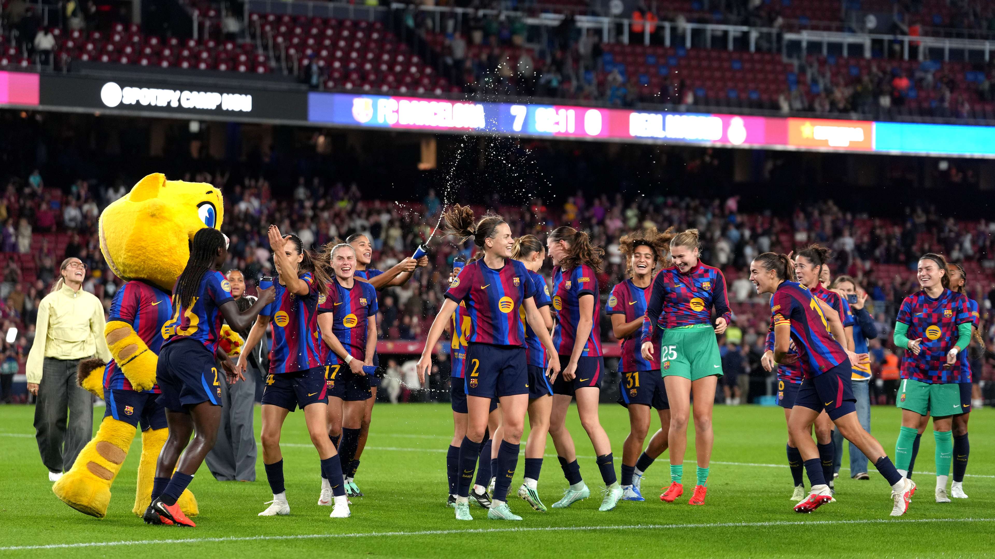 25-1: has anything remained of the women's Clasico except the name and the stadium banner?  