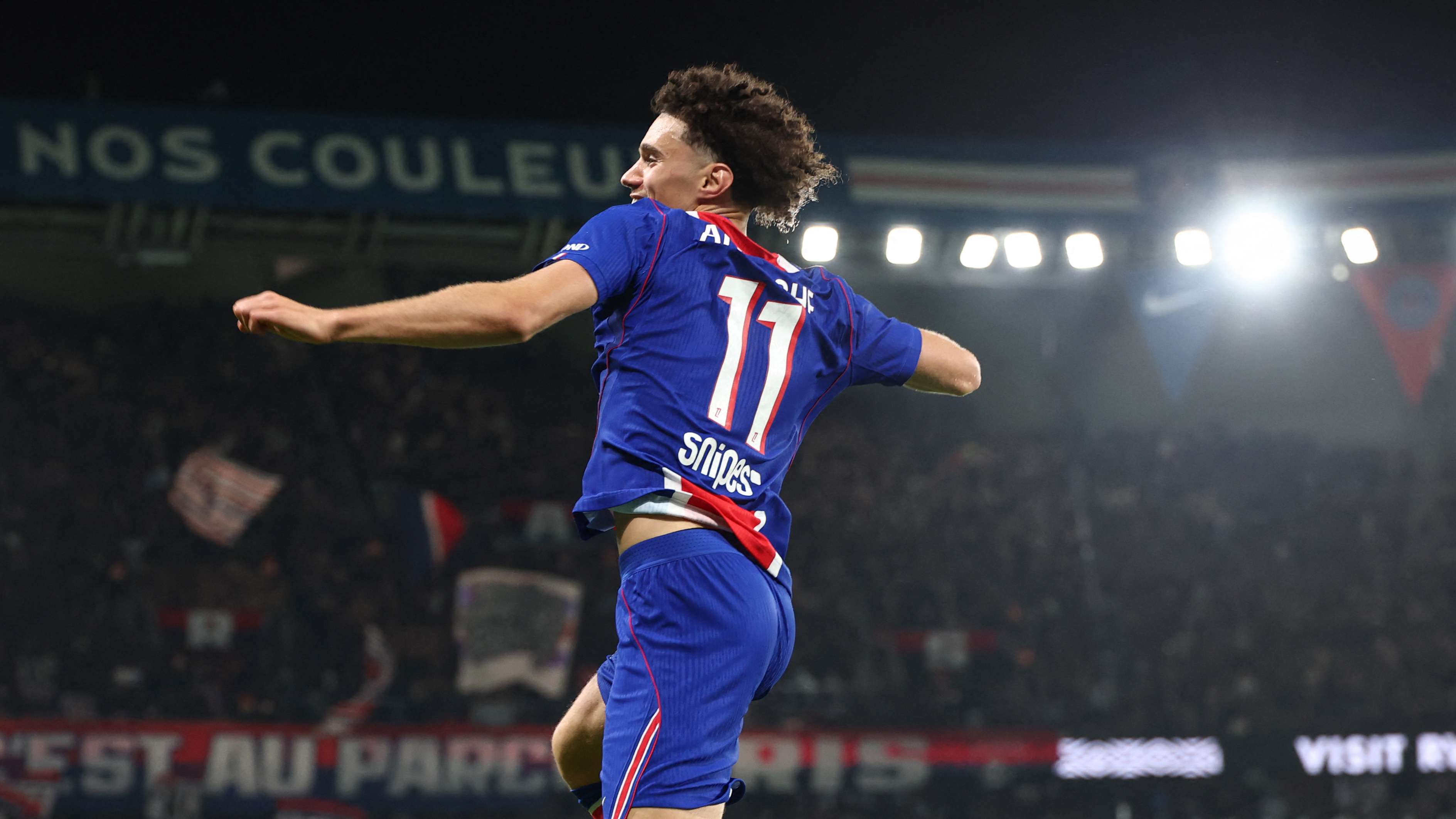 Instinctive genius! Joy for Akliouche as midfielder opens PSG account in home victory  