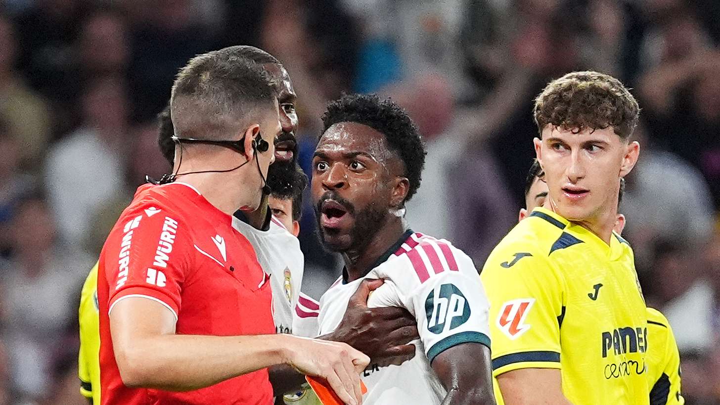 Reactions from those close to Vinicius Junior to his controversial sending-off  