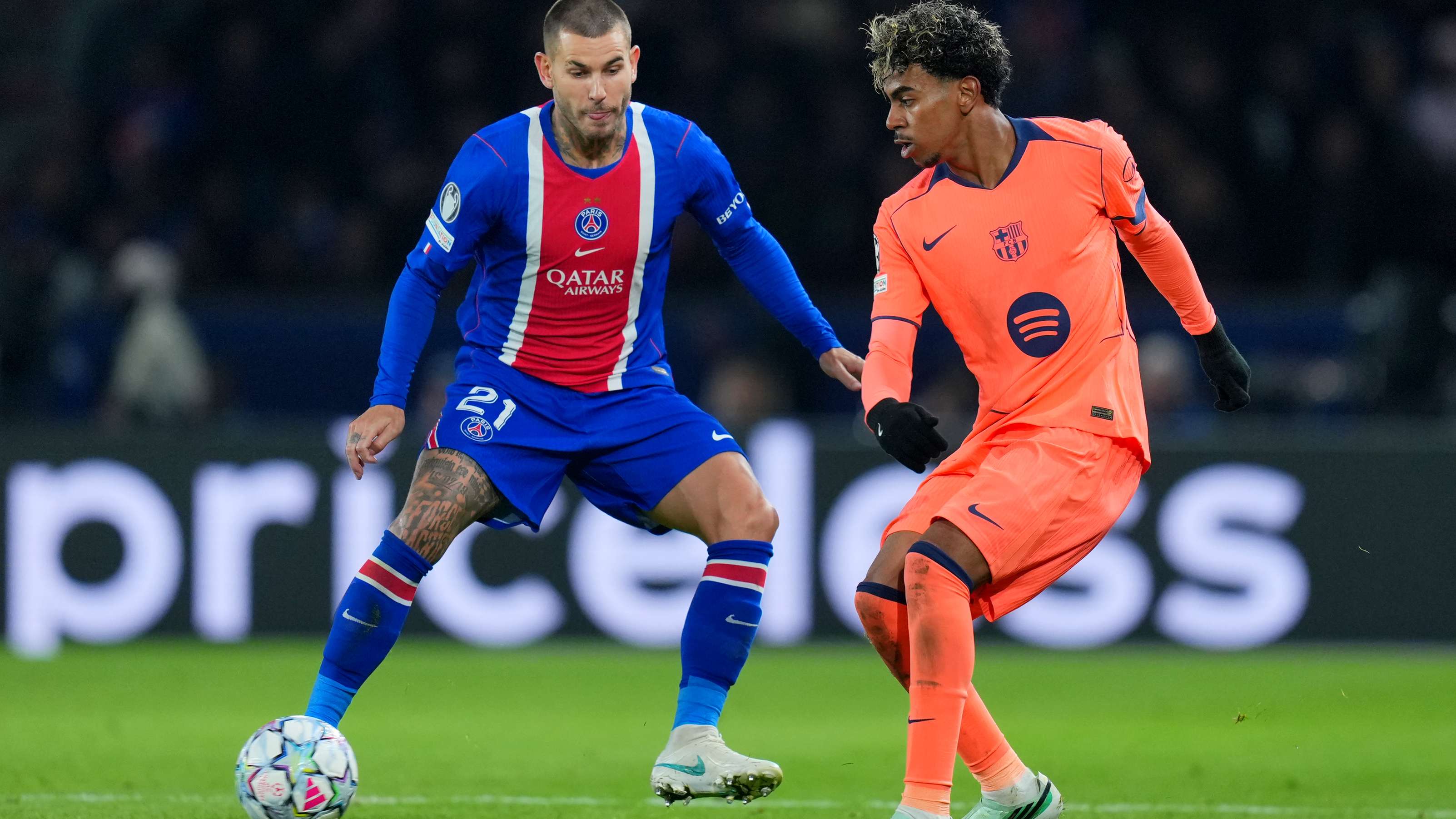 Video: Lucas Hernández provokes Yamal, so how did the Barcelona star respond?  