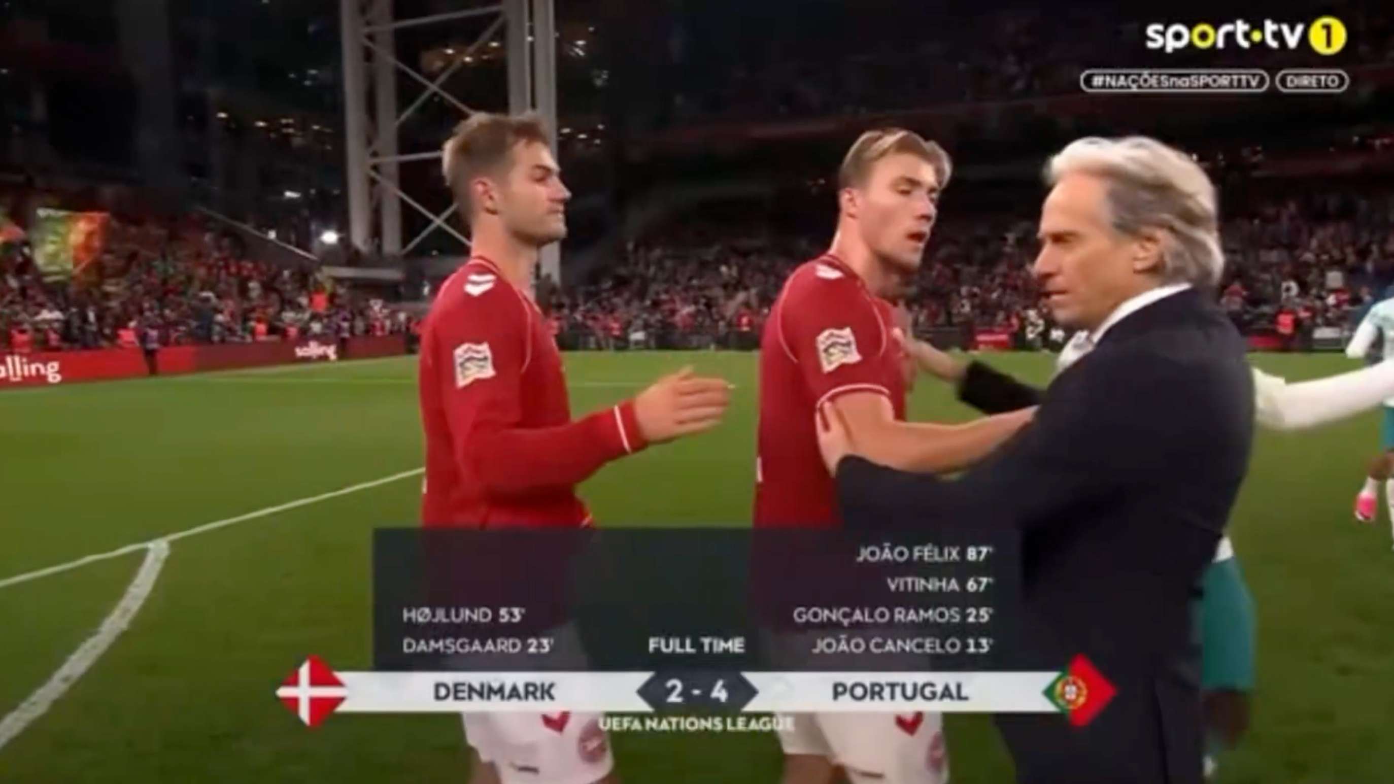 Højlund puts Portugal on alert with tribute to Ronaldo and push for Jorge Jesus  