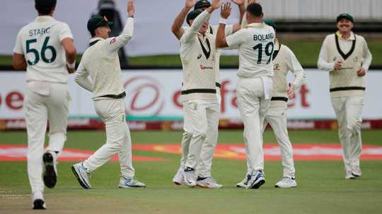 Boland puts South Africa on the back foot on rain-hit day  