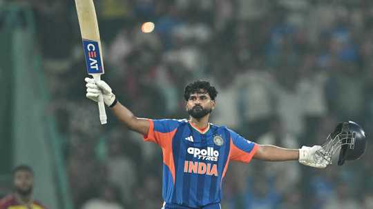 Shreyas Iyer's maiden T20I ton gives India facile win  